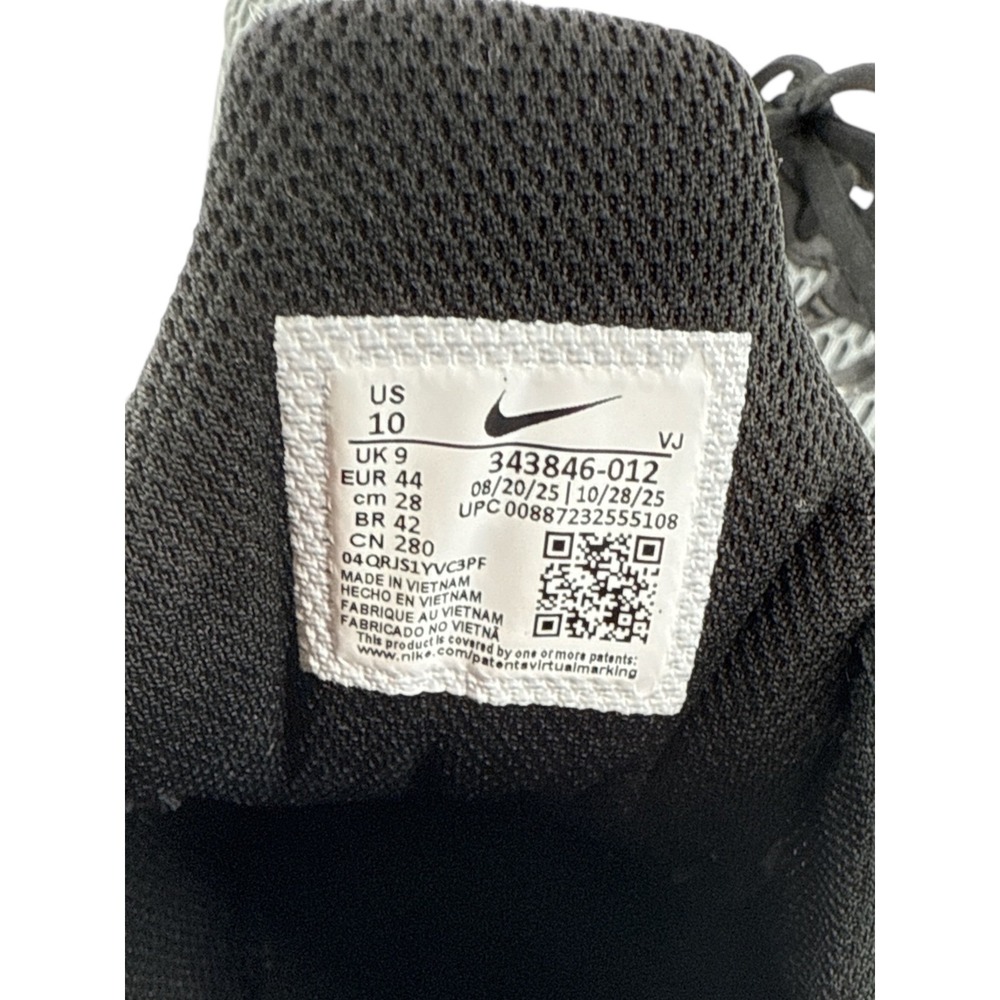 Nike Air Torch 4 Mens Running Shoes Grey Black 343846-012 Size 10 Sneaker - Picture 5 of 5